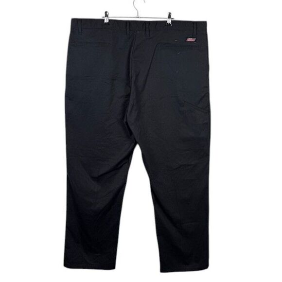 NWOT Dickies Casual Flat Front Core Work Pants Black Straight Leg Size 42 - Picture 3 of 10